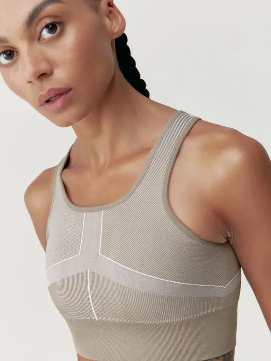 Born Living Yoga Top Cara Fungi/White - 1