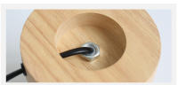 Lámpara De Mesa Retro Vintage En Madera E27 Luz Nocturna Para Dormitorio Con Enchufe EU Decoración Para Escritorio Y Pared Varios Modelos Disponibles - details 2