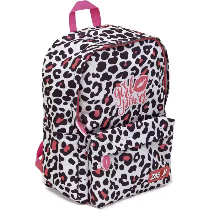 Mochila escolar leopardo 41 centímetros adaptable a carro portamochilas Zaska ARDITEX - 1
