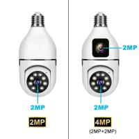 Cámara De Vigilancia IP WIFI Dual Lente 4MP Con Iluminación Nocturna Y Audio Bidireccional Vigilancia Interior 1080P 360°*360° - details 1
