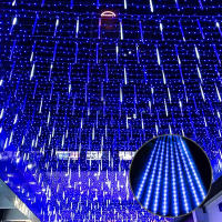 Luces De Lluvia De Meteoros LED Para Árbol De Navidad Fiesta De Vacaciones Decoración De Jardín Exterior Lámpara De Hidraulica De Navidad 30/50CM - details 6