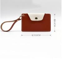 Bolso Minimalista Para Tarjetas De Crédito Monedero Slim Con Correa Y Cadena De Llaveros Funda Para Tarjetas Regalo Unisex - details 0