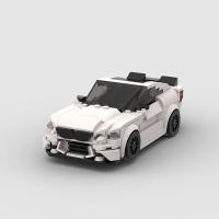 Modelo De Coche De Carreras Roadster Para Niños Bloques De Construcción Pequeños Compatible Con MOC Rompecabezas DIY Regalos De Juguetes - details 0