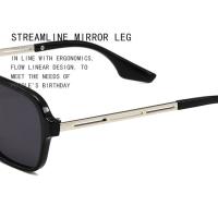 Gafas De Sol Cuadradas Vintage Para Hombres Y Mujeres Protección UV400 Marco Grande Estilo De Los Años 70 Gafas De Verano - details 8