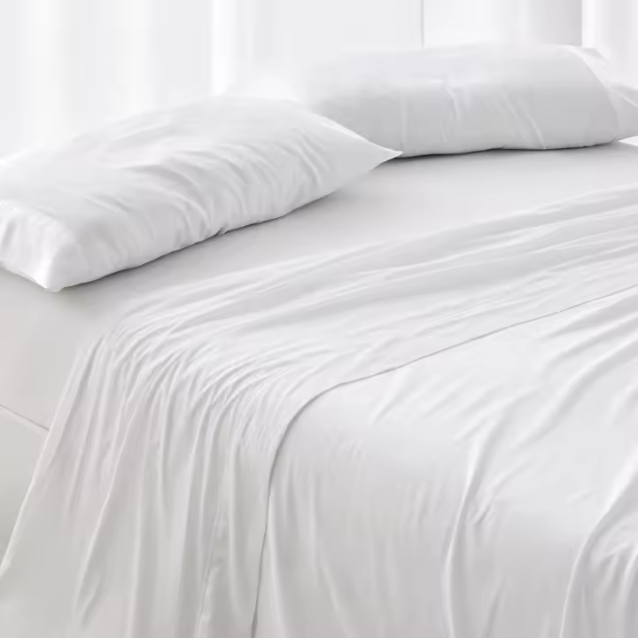 Sábana Bajera Ajustable 100% Algodón 180 Hilos | 7 Medidas y 6 Colores | Burrito Blanco | Alta Calidad y Suavidad - 1