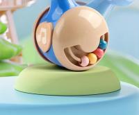 Juguete Educativo Para Bebés Sliding Deer Rattle Tumbler Nuevos Mordedor Tejedor Infantil Campana De Mano Juguete Móvil Squeaky Roly-Poly - details 5