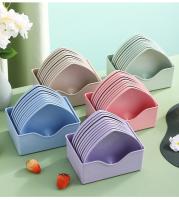 Plato En Forma De Corazón De Plástico Para Comida Pequeña O Frutas Apto Para Uso Doméstico Y Camping Dishware - details 15