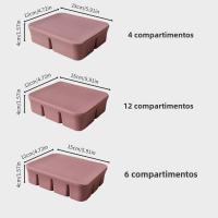 Molde De Hielo De Silicona Para Alimentos De Bebé De 12 Celdas - Easy Pop out Para Puree Y Aperitivos Infantis Grado Alimenticio - details 1