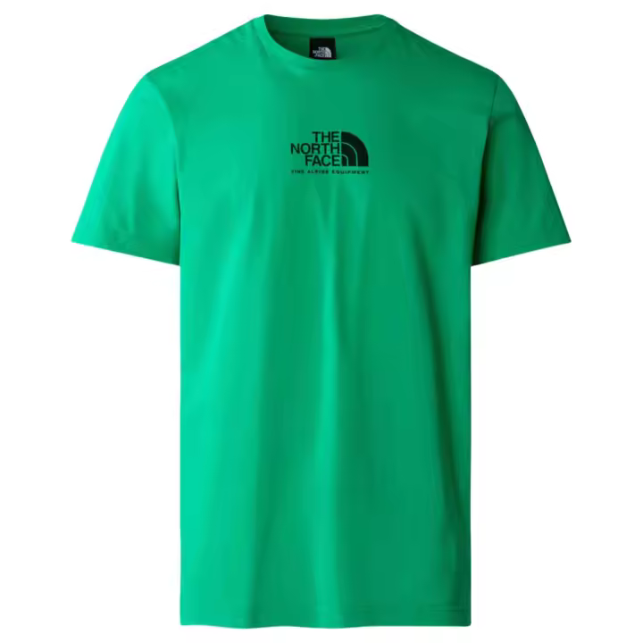 Camiseta de Manga Corta The North Face Fine Alpine Equipment 3 para hombre en color verde - 1