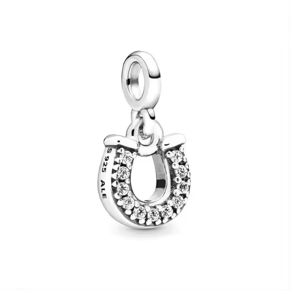 Pandora Mini Colgante Herradura DE LA Sierte Pandora ME 798379CZ, Con Caja de Giunte original. - 1