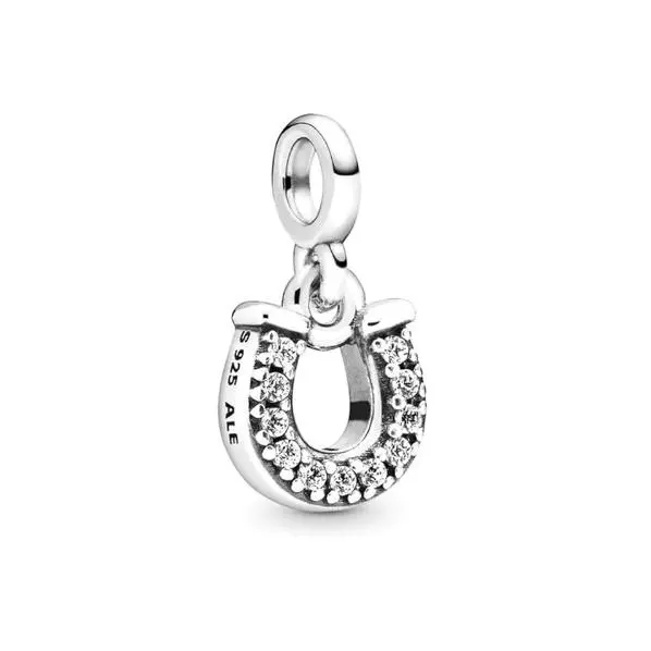 Pandora Mini Colgante Herradura DE LA Sierte Pandora ME 798379CZ, Con Caja de Giunte original. - 1