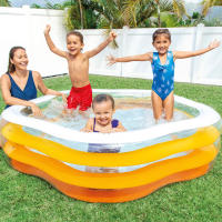 Piscina hinchable INTEX forma estrella 185x180x53 cm - 460 l - details 1