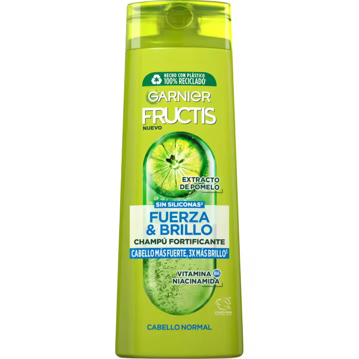 GARNIER | Fructis Champú Fuerza y Brillo para pelo normal - 1