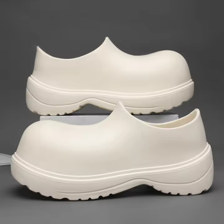 Zapatos De Cocina EVA Para Hombres Y Mujeres Casual Gruesos Suela Antideslizante Ligero Zapatos Slip-On Para Todo El Año - 1