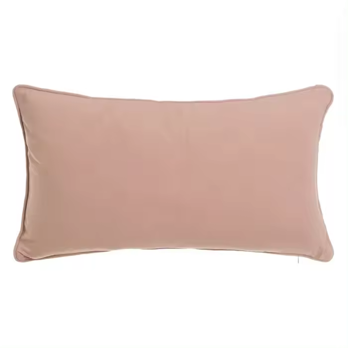 Cojín Avalon Terciopelo Rosa Empolvado  Rectangular  (30x50 cm) - 1