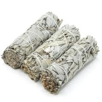 Ramo De Sándalo Blanco De 10cm Palo De Encensado Para Limpieza Energética Aromaterapia Calidad California - details 18