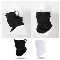 Mascarilla De Balaclava Sin Costuras Para Hombre Y Mujer Protección Del Cuello Antisolar Para Motocicleta Con Auriculares De Seda Pañuelo De Cabeza - details 0