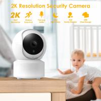 Cámara De Seguridad Interior ABUNTU 4MP Mini WiFi Con Vigilancia De Mascotas Y Bebés Detección Humana IP66 Para Hogar Y Protección - details 0