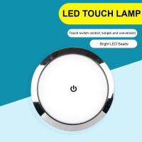 Lámpara De Techo LED Táctil Ultrafina Para RV Caravana Barco Yate Camping Coche 12V/24V Luz De Leche Redonda Para Lectura - details 5