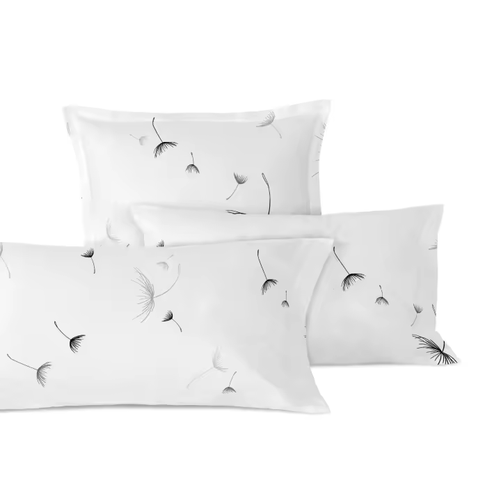 Happyfriday- Dandelion Funda de almohada, Fundas de almohada 100% Algodón, calidad de 150 TC, Fabricado en España - 1