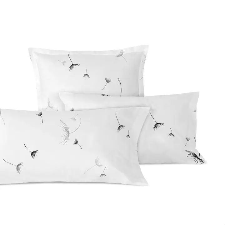 Happyfriday- Dandelion Funda de almohada, Fundas de almohada 100% Algodón, calidad de 150 TC, Fabricado en España - 1