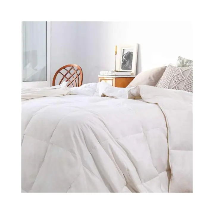 Edredón Nórdico Plumón 92% Plumón Pato Blanco, 8% Pluma Pato Blanco. Tejido 100% Algodón Downproof. Relleno 275g/m2. Cama de 90, 105, 135, 150, 160, 180 y 200. ICELANDS. Máxima calidad. - 1