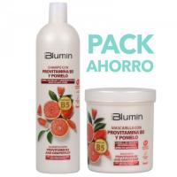 Tahe Pack efecto anti-frizz Pomelo y Provitamina B5 / Champú 1000 ml + Mascarilla 700 ml / Cabellos secos y deshidratados. - details 0