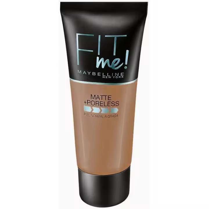 Base de Maquillaje Fit Me Matte Poreless: 350 Caramel - Maybelline - 1