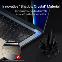 Funda De Teclado Ultrafina Y Transparente Para MacBook Air M1 M2 M3 pro 14 16 Pulgadas Air 15 A3113 A3114 Tipo De Estados Unidos Material De Silicona Negro - details 1