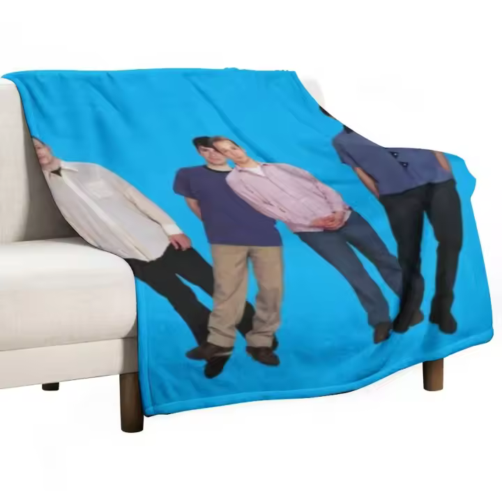 Manta Suave De Plush Weezer Para Café Música Color Gloría Nueva Adultos Rectangle Antipelusa Portátil Para Picnic Viaje Hogar Avión Estilo Americano - 1