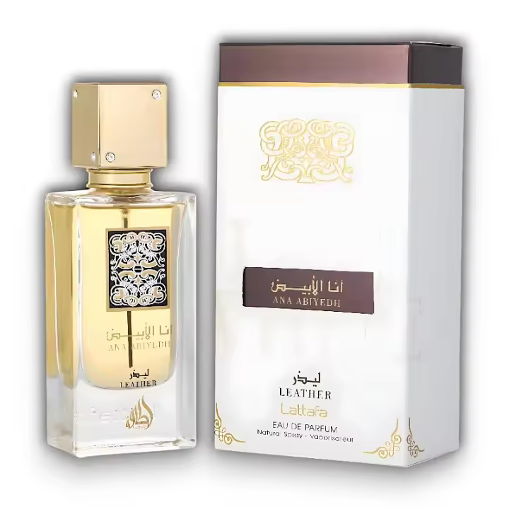 Lattafa Ana Abiyedh Leather 60ml - I Am White - Perfume para Hombres. - 1