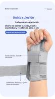 Guante De Apoyo Para Muñeca Con Doble Correa Ajustable Y Diseño Delgado Protección Contra Esfuerzos En Juntas De Dedos Y Tendón Sheath Para Adultos - details 3