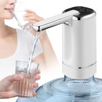 Bomba De Agua Eléctrica Portátil USB Para Bebidas Dispensador De Agua Digital Para Uso Doméstico Y Hotel Cartón Upright Plástico - details 6