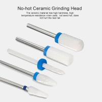 Juego De 5 Piezas De Corte De Cerámica Para Uñas Accesorios De Martillo Eléctrico Para Manicura Y Pedicura Eliminación De Gel - details 3
