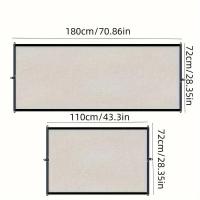 Valla De Seguridad Para Mascotas Plegable Sin Perforar Red Isolada Para Escaleras Puerta Protección De Malla Para Animales Domésticos Hook Fence - details 7