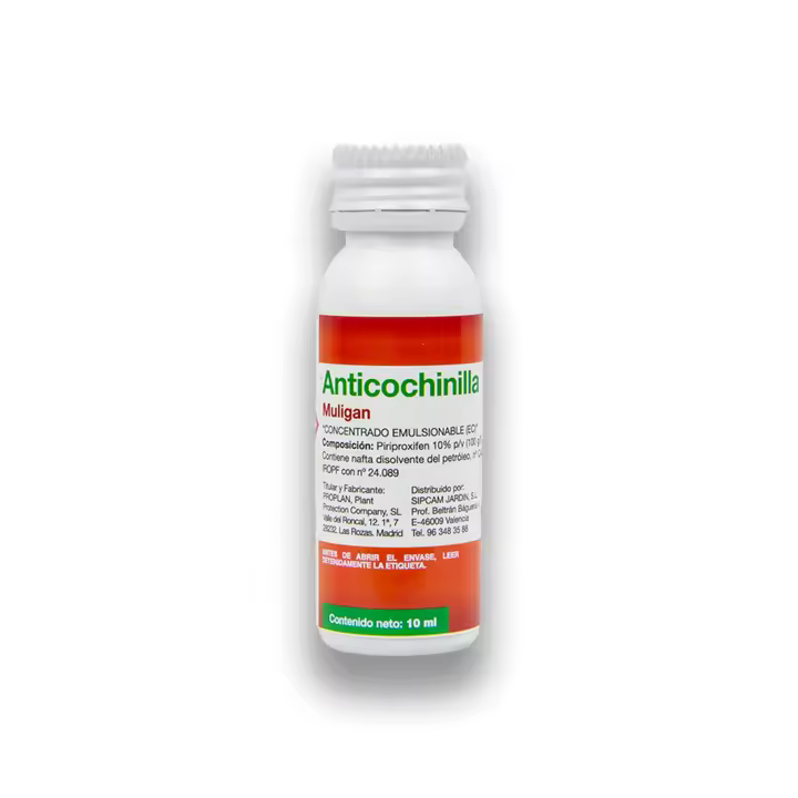 Insecticida Cochinillas para todo tipo de Plantas - Piriproxifen 10% - 10 ML (para 15 litros) - Actúa contra cochinilla y piojo de san josé - Sipcam Jardin - 1