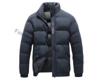 Chaqueta De Invierno Para Hombre Parka Térmica Casual Estilo Clásico Abrasadora Con Cierre De Cremallera Ropa De Hombre - details 5