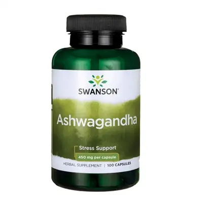 ASHWAGANDHA 100 cápsulas - SWANSON - ALLNUTRITION - 1