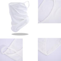 Mascarilla De Balaclava Sin Costuras Para Hombre Y Mujer Protección Del Cuello Antisolar Para Motocicleta Con Auriculares De Seda Pañuelo De Cabeza - details 1