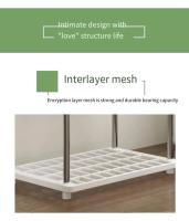 Estante De Piso Multicapa Para Cocina Y Baño Ecológico Resistente Al Rusticidad Organizador Práctico De Hogar Portátil - details 3