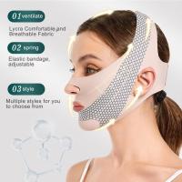 Cinta De Levantamiento Facial Reutilizable V Line Máscara Cinta Elástica Para Adelgazamiento Facial Herramienta De Belleza Reductor De Doble Mentón - details 10
