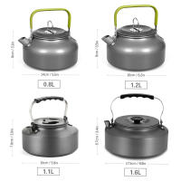 Kettle Portátil De Aluminio Para Exteriores Tetera Para Camping Senderismo Picnic Olla De Café Tejado Interior Resistente Al Desgaste - details 7