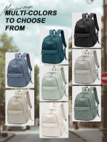 Mochila Para Laptop De Nylon Ligera Para Mujer Y Niña Estilo Casual Con Compartment Para Computadora Mochila Universitaria De Viaje Trabajo Y Escuela - details 0