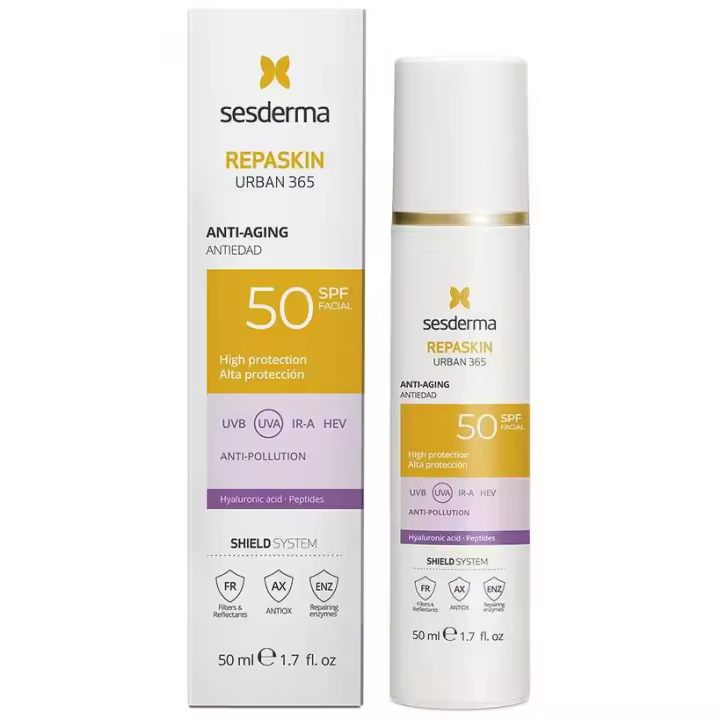Repaskin Urban 365 Fotoprotector Antiedad Spf50 50 Ml - 1