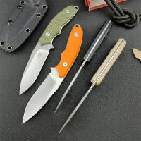 Cuchillo Fijo De Caza Military Rick Hinderer Flashpoint Con Hoja D2 Y Manillas G10 Herramienta Táctica Para Camping Y Sobrevivencia Con Funda - details 5