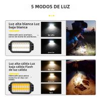BORUiT K351 Linterna Frontal LED COB 400LM Recargable Tipo-C Impermeable Para Camping Pesca Ciclismo Senderismo - details 2