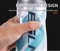Botella De Agua Para Ciclismo 610ml Botella De Deporte Con Sujeción Doble Capa Para Frío Con Hielo Botella De Bebida Fitness Para Exterior Copa De Bicicleta - details 14
