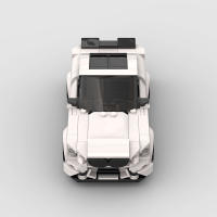 Modelo De Coche De Carreras Roadster Para Niños Bloques De Construcción Pequeños Compatible Con MOC Rompecabezas DIY Regalos De Juguetes - details 5