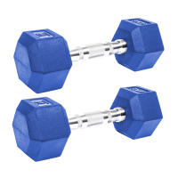 Pesa Hexagonal de Caucho Set De 2 Uds Fit Krf Home - details 0