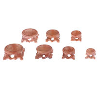 Base De Madera Para Cristal De Sfera Moderna Estilo Ácido Soporte Para Bola De Arena Piedra Decorativa Globos Del Mundo - details 5